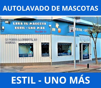 lugar para lavar mascotas en gandia